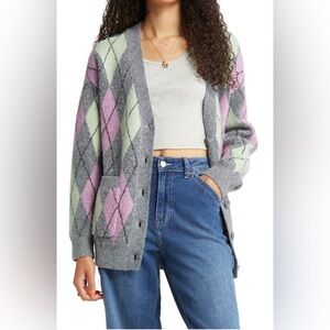 Women's Oversize Pattern Cardigan
BP.